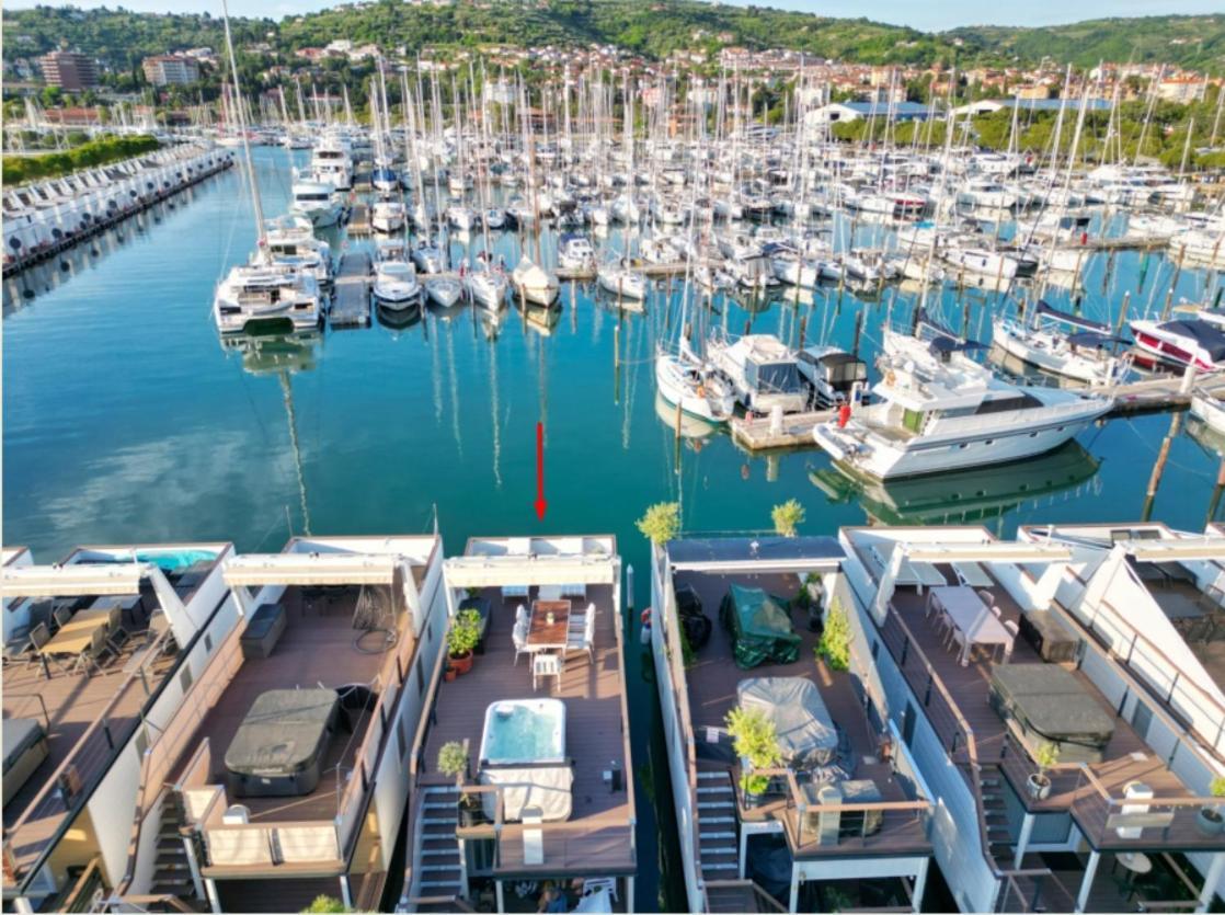 Floating Sea House Miramare Villa Portoroz Ngoại thất bức ảnh